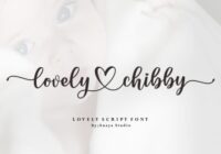 Lovely Chibby Font - Featured Image