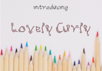 Lovely Curly Font - Featured Image