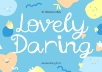 Lovely Daring Font - Featured Image