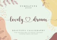 Lovely Dream Font - Featured Image