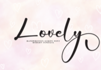 Lovely Font - Featured Image