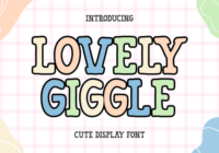Lovely Giggle Font - Featured Image