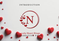 Lovely Heart Rings Font - Featured Image