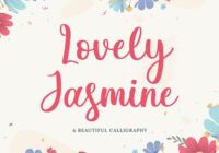 Lovely Jasmine Font - Featured Image
