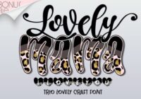 Lovely Mama I Love You Font Font - Featured Image