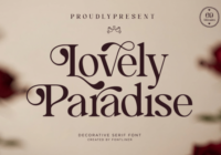 Lovely Paradise Font - Featured Image
