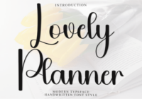 Lovely Planner Font - Featured Image