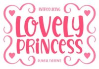 Lovely Princess Font - Featured Image