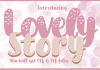 Lovely Story Font - Featured Image