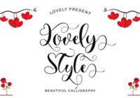 Lovely Style Font - Featured Image