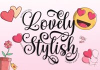 Lovely Stylish Font - Featured Image