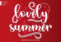 Lovely Summer Font - Featured Image