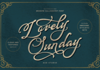 Lovely Sunday Font - Featured Image