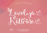 Lovelya Kattrine Font - Featured Image