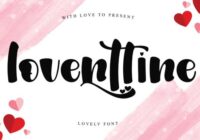 Loventtine Font - Featured Image