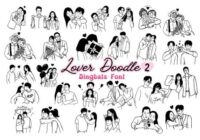 Lover Doodle 2 Font - Featured Image
