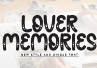 Lover Memories Font - Featured Image