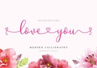 Loveyou Font - Featured Image