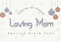 Loving Mom Font - Featured Image