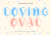 Loving Oval Font - Featured Image
