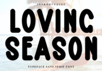 Loving Season Font - Featured Image