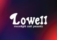 Lowell Font - Featured Image