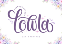 Lowla Font - Featured Image