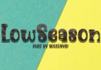 Lowseason Font - Featured Image