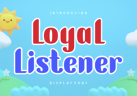 Loyal Listener Font - Featured Image