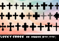 Lucky Cross Font - Featured Image