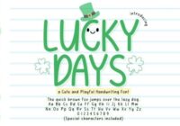 Lucky Days Font - Featured Image