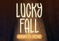 Lucky Fall Font - Featured Image