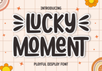 Lucky Moment Font - Featured Image