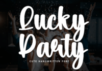 Lucky Party Font - Featured Image