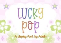 Lucky Pop Font - Featured Image