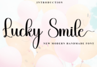 Lucky Smile Font - Featured Image