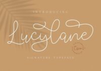 Lucylane Font - Featured Image