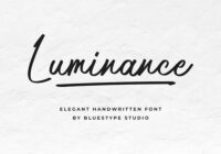 Luminance Font - Featured Image