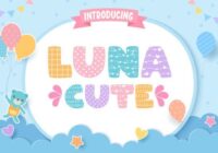 Luna Cute Font - Featured Image