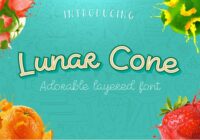 Lunar Cone Font - Featured Image