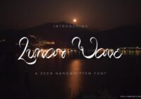 Lunar Wave Font - Featured Image