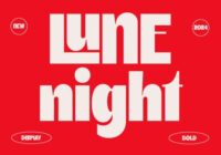 Lune Night Font - Featured Image