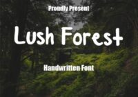 Lush Forest Font - Featured Image