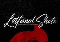 Lutternal Shote Font - Featured Image