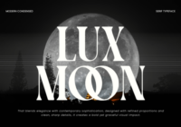 Lux Moon Font - Featured Image