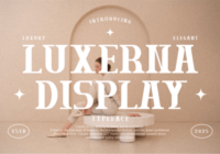 Luxerna Display Font - Featured Image