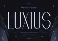 Luxius Font - Featured Image