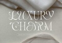 Luxury Charm Font - Featured Image