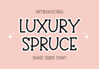 Luxury Sprush Font - Featured Image