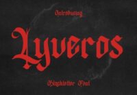 Lyveros Font - Featured Image